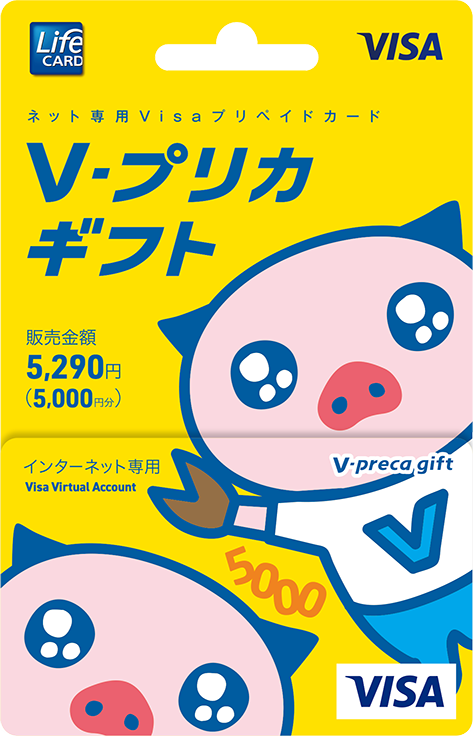V-Preca 5000 Visa Gift Card Japan Account <span class="ext ext_digital">digital</span> image 1
