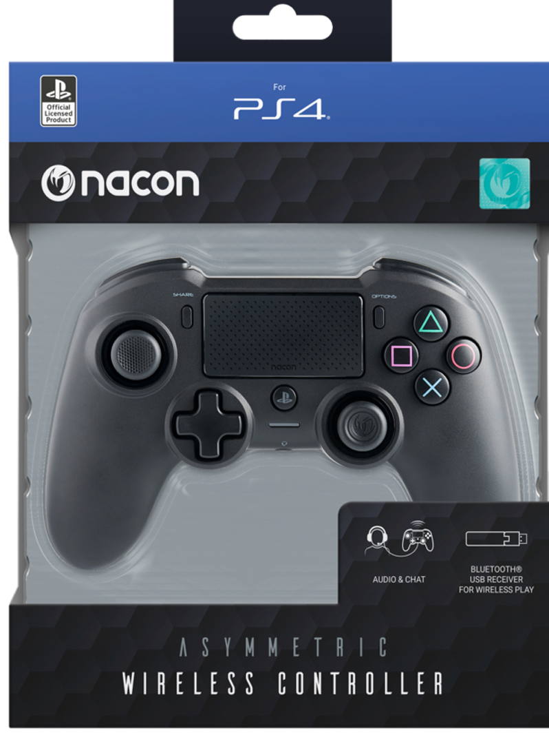 Nacon Asymmetric Wireless Controller for Playstation 4 for PlayStation ...