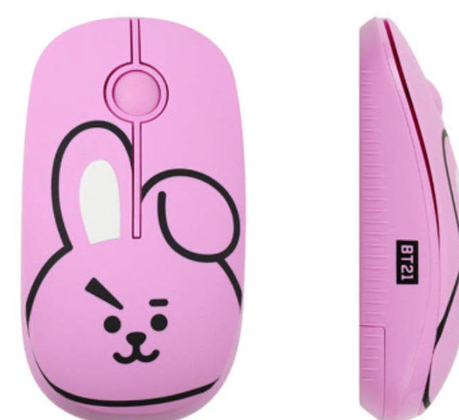 BT21 Wireless Mouse (COOKY) for Windows, Mac