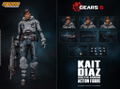 Gears 5 1/12 Scale Pre-Painted Action Figure: Kait Diaz Arctic Armor thumbnail 13