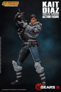 Gears 5 1/12 Scale Pre-Painted Action Figure: Kait Diaz Arctic Armor thumbnail 4