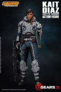 Gears 5 1/12 Scale Pre-Painted Action Figure: Kait Diaz Arctic Armor thumbnail 6