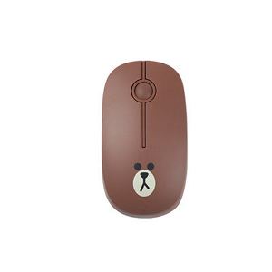 Line Friends Wireless Mouse (BROWN)