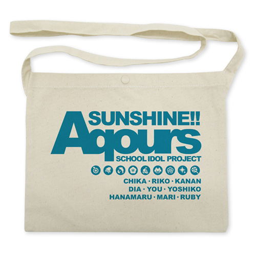 Love Live! Sunshine!! - Aqours Mini Shoulder Bag Natural image 1
