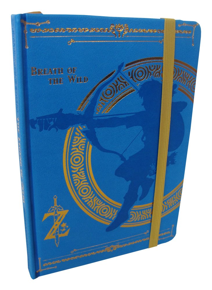 Zelda Breath Of The Wild Blue A5 Premium Journal