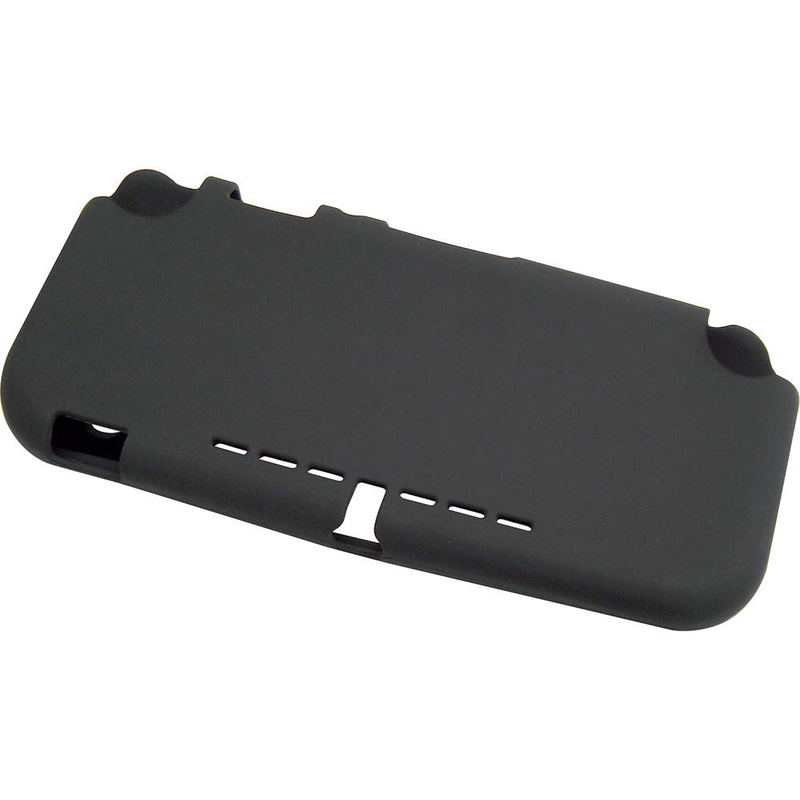 Cyber Gadget Silicon Cover Flat Type for Nintendo Switch Lite (Black) image 2