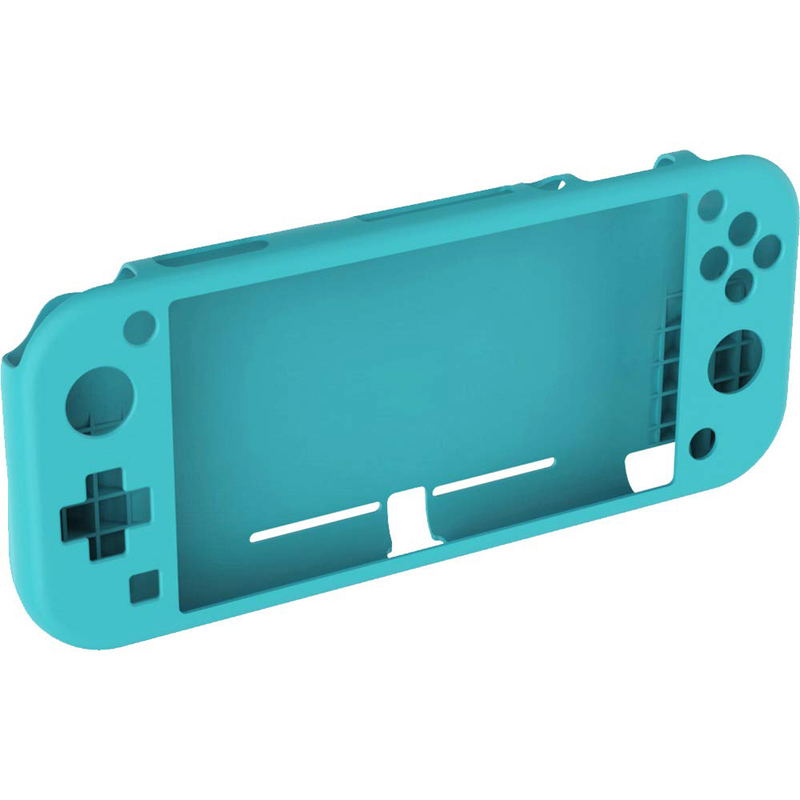 Cyber Gadget Silicon Cover Grip Type for Nintendo Switch Lite (Turquoise) image 2