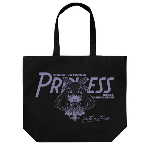 Date A Live III - Tohka Yatogami Large Tote Bag Deformation Ver. Black image 1