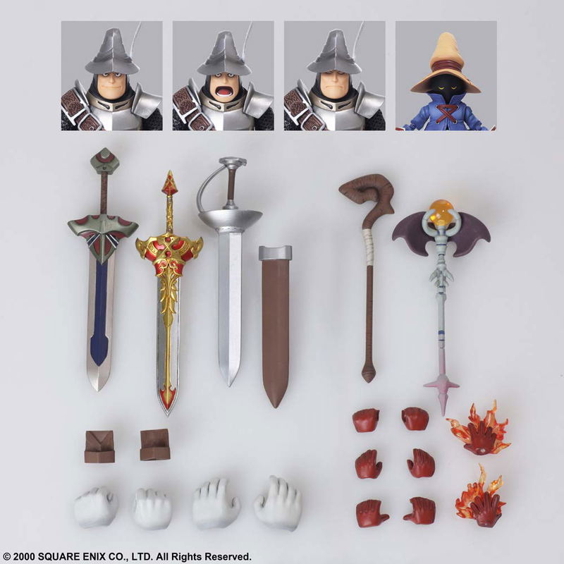 Final Fantasy IX Bring Arts: Vivi Ornitier & Adelbert Steiner image 10