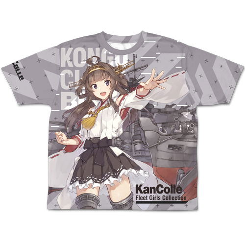 Kantai Collection: KanColle - Kongo Kai-II Hei Double-sided Full Graphic T-shirt (S Size) image 2