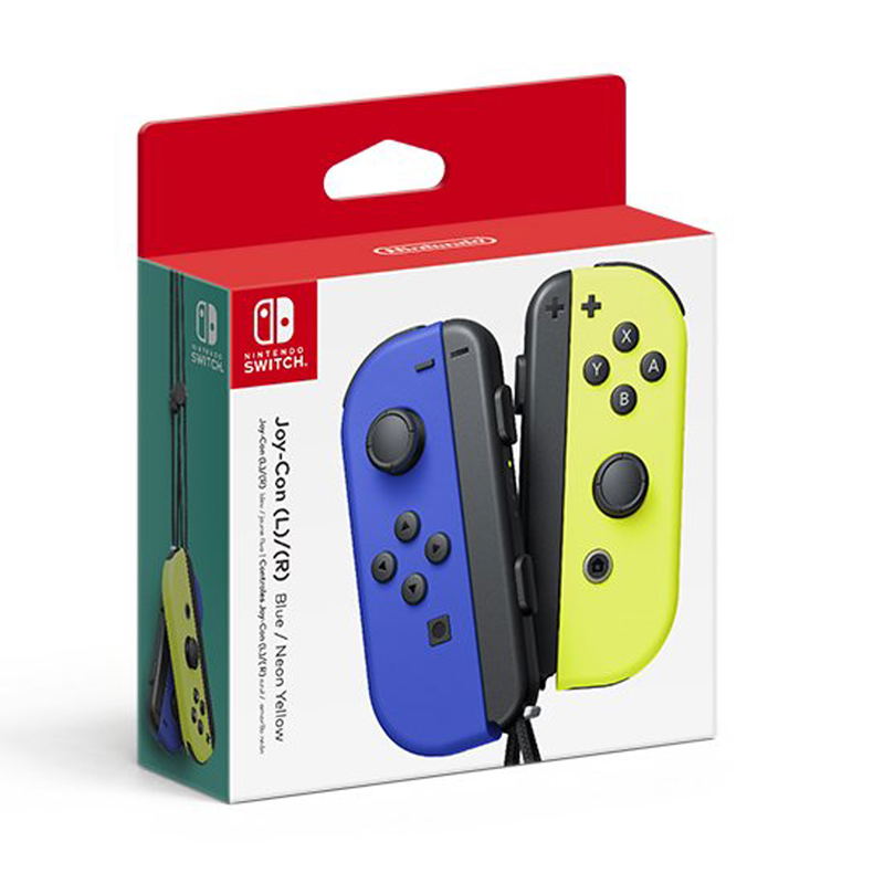 Nintendo Switch Joy-Con Controllers (Blue/Neon Yellow) for