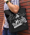 Re:Zero - Starting Life In Another World - Rem And Morning Star Large Tote Bag Black thumbnail 2