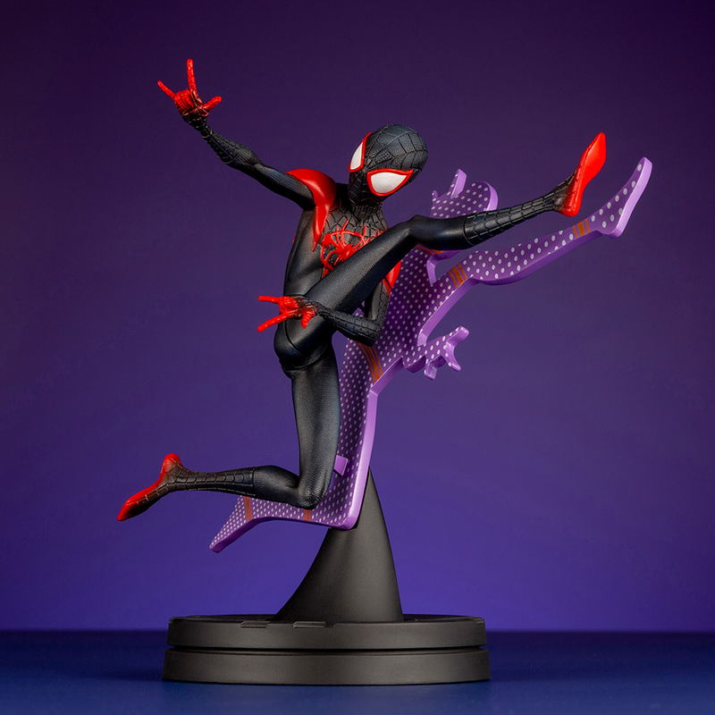 ARTFX+ Marvel Universe Spider-Man Into the Spider-Verse 1/10 Scale Pre-Painted Figure: Miles Morales Hero Suit Into The Spider-Verse image 5