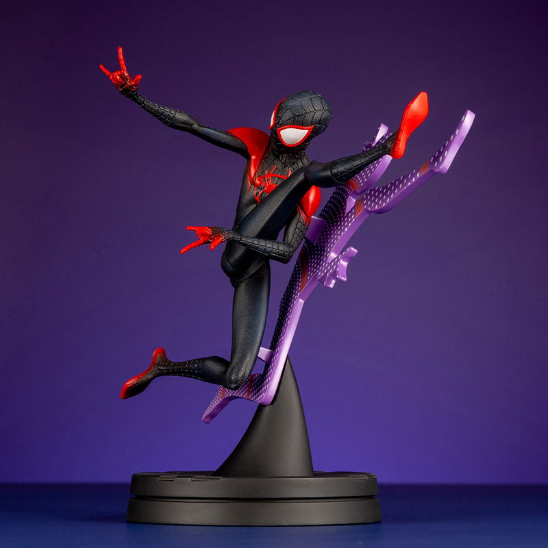 ARTFX+ Marvel Universe Spider-Man Into the Spider-Verse 1/10 Scale Pre-Painted Figure: Miles Morales Hero Suit Into The Spider-Verse image 6