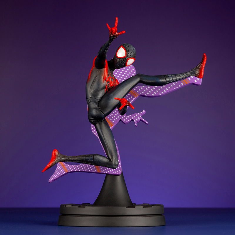 ARTFX+ Marvel Universe Spider-Man Into the Spider-Verse 1/10 Scale Pre-Painted Figure: Miles Morales Hero Suit Into The Spider-Verse image 9
