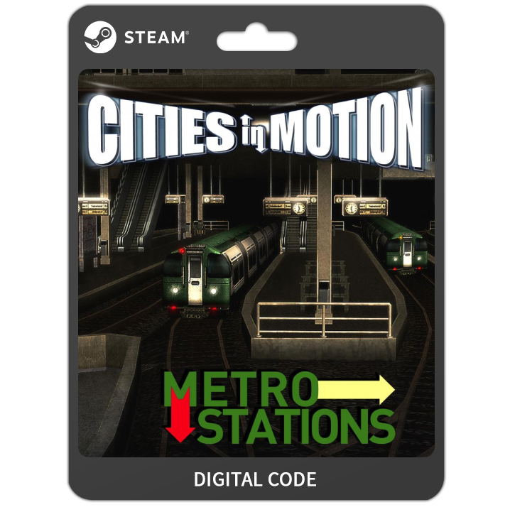 Cities in Motion - Metro Stations (DLC) STEAM DLC digital — Import Game Deal