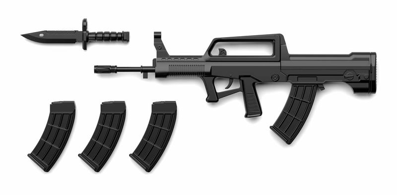 Little Armory Girls Frontline 1/12 Scale Model Kit: QBZ-95 Type image 1