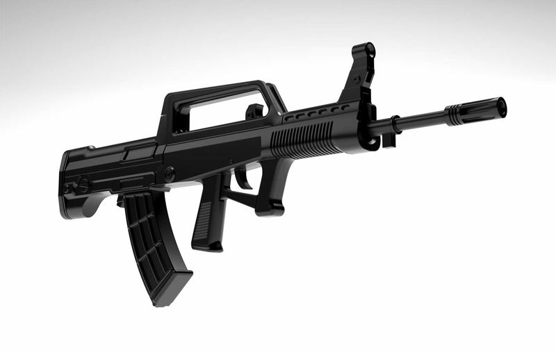 Little Armory Girls Frontline 1/12 Scale Model Kit: QBZ-95 Type image 4