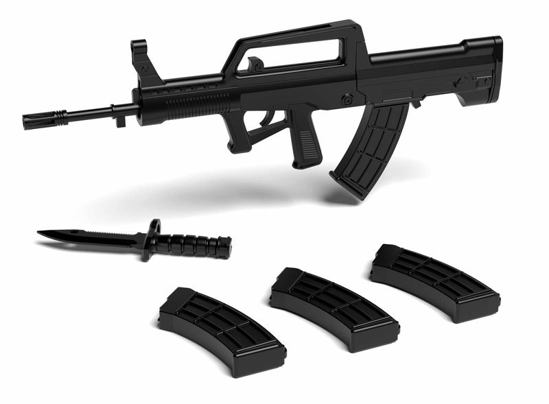 Little Armory Girls Frontline 1/12 Scale Model Kit: QBZ-95 Type image 8