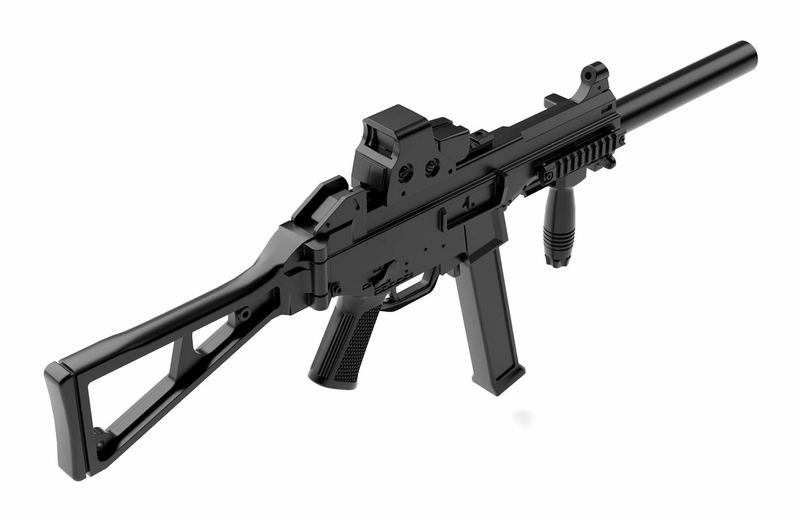 Little Armory Girls Frontline 1/12 Scale Model Kit: UMP45 Type image 4