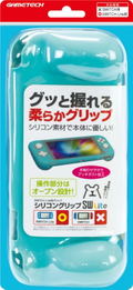 Silicon Grip Cover for Nintendo Switch Lite (Turquoise) thumbnail 1