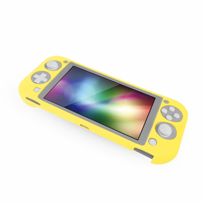 Silicon Grip Cover for Nintendo Switch Lite (Yellow) image 4