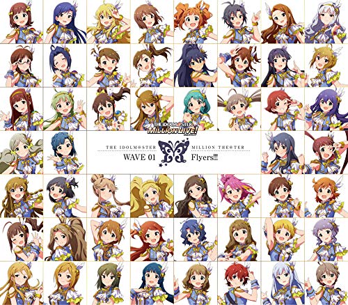 The Idolmaster Million Theater Wave 01 Flyers!!! [CD+Blu-ray] (765