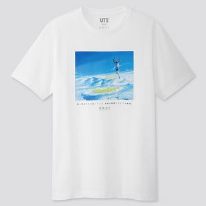 UT Weathering With You Men's T-shirt White (S Size)_