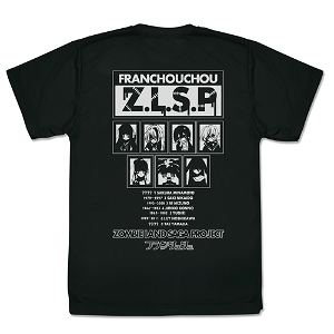 Zombie Land Saga - Franchouchou Dry T-shirt Black (L Size)