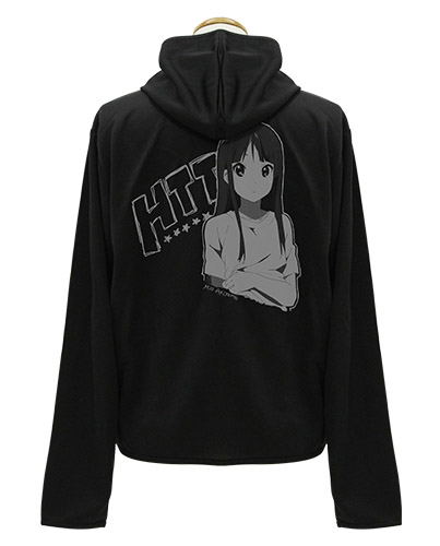 K-On! - Mio Akiyama Thin Dry Hoodie Black (L Size) image 2