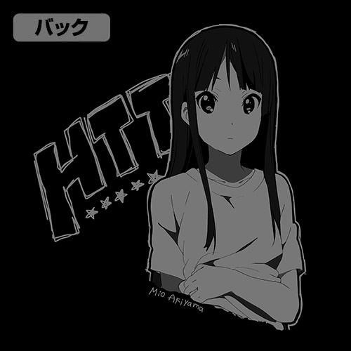 K-On! - Mio Akiyama Thin Dry Hoodie Black (L Size) image 3
