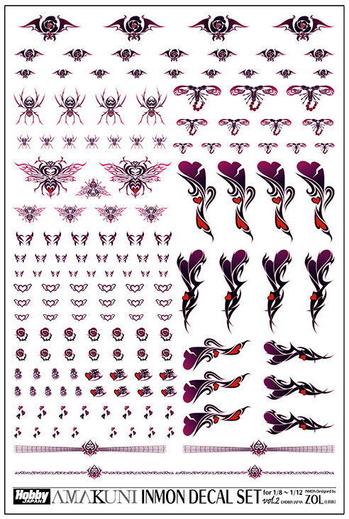 Inmon Decal Set Vol.2 for 1/8-1/12 Scale image 1