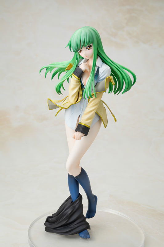 KD Colle Code Geass Lelouch of the Rebellion 1/7 Scale Pre-Painted Figure: C.C. Ashford Academy Uniform Ver. image 3