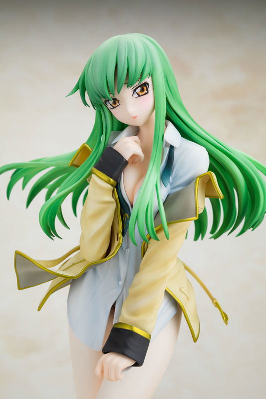 KD Colle Code Geass Lelouch of the Rebellion 1/7 Scale Pre-Painted Figure: C.C. Ashford Academy Uniform Ver. image 5
