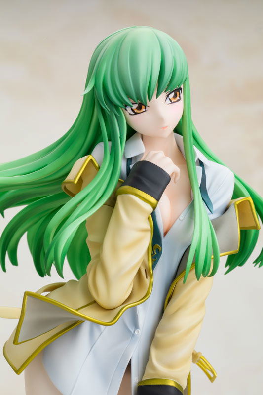 KD Colle Code Geass Lelouch of the Rebellion 1/7 Scale Pre-Painted Figure: C.C. Ashford Academy Uniform Ver. image 6