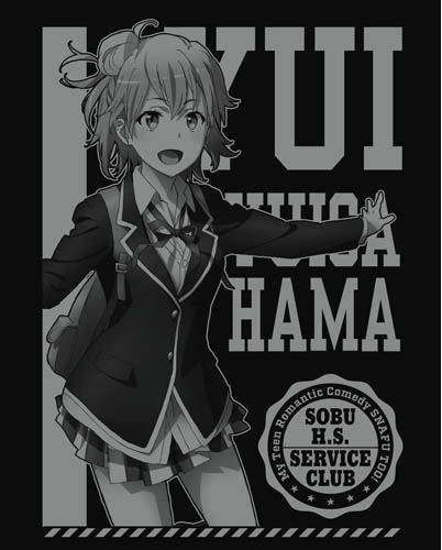 My Teen Romantic Comedy Is Wrong, As I Expected - Yui Yuigahama 2way Backpack Black image 2