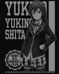 My Teen Romantic Comedy Is Wrong, As I Expected - Yukino Yukinoshita 2way Backpack Black thumbnail 2
