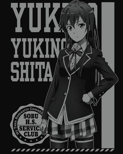 My Teen Romantic Comedy Is Wrong, As I Expected - Yukino Yukinoshita 2way Backpack Black image 2