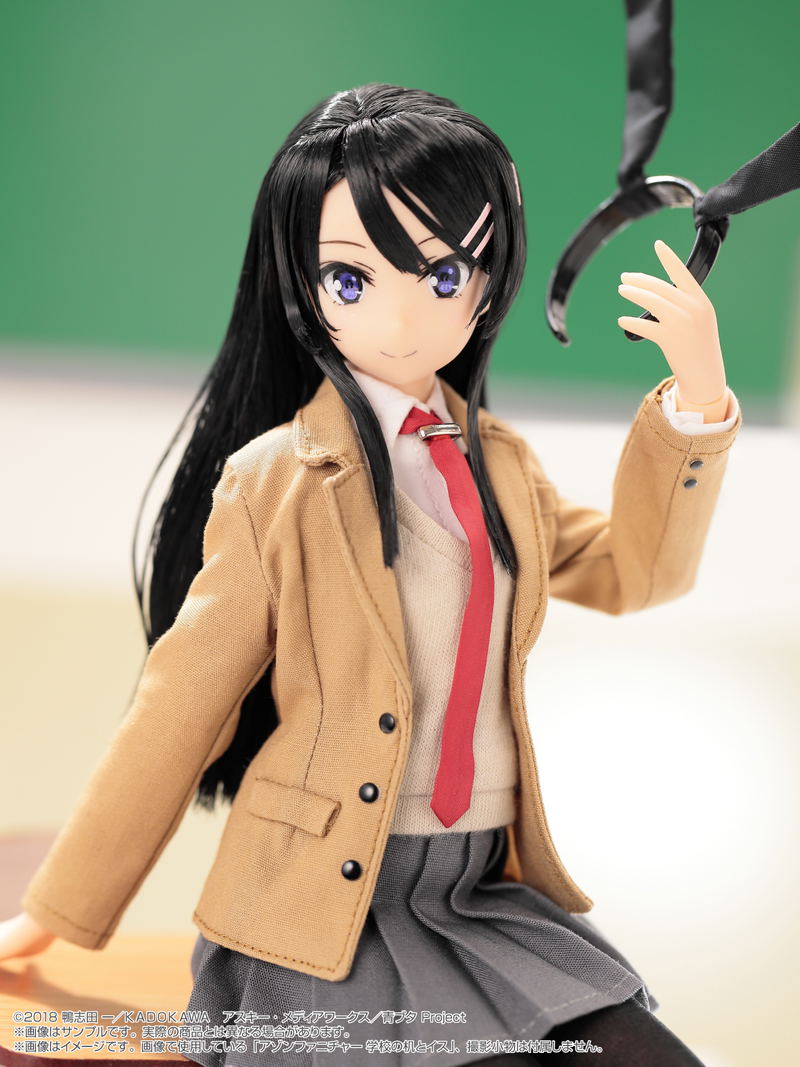 Seishun Buta Yarou wa Bunny Girl Senpai no Yume wo Minai Pureneemo Character Series 1/6 Scale Fashion Doll: Mai Sakurajima image 7