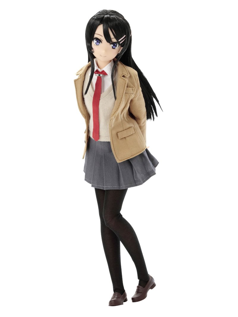 Seishun Buta Yarou wa Bunny Girl Senpai no Yume wo Minai Pureneemo Character Series 1/6 Scale Fashion Doll: Mai Sakurajima image 1