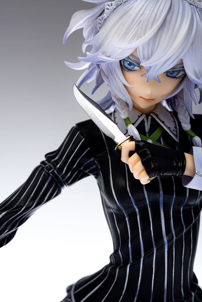 Touhou Project 1/8 Scale Pre-Painted Figure: Sakuya Izayoi Koumajou Densetsu Ver. image 10