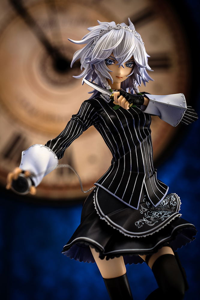 Touhou Project 1/8 Scale Pre-Painted Figure: Sakuya Izayoi Koumajou Densetsu Ver. image 6