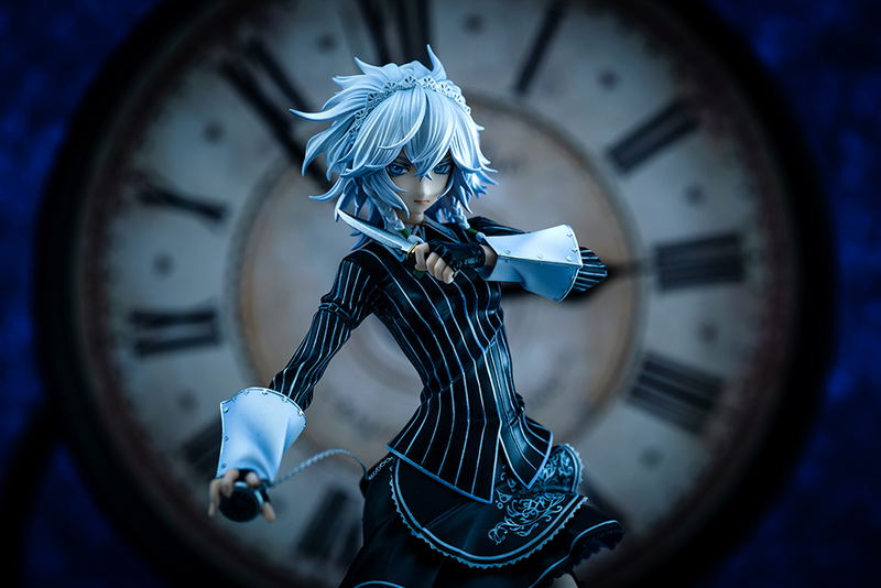 Touhou Project 1/8 Scale Pre-Painted Figure: Sakuya Izayoi Koumajou Densetsu Ver. image 7