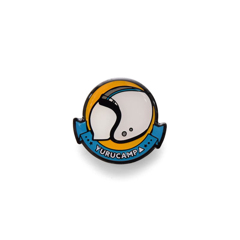 Yuru Camp - Rin Shima Helmet Pin Set (Set of 2 Pins) image 2