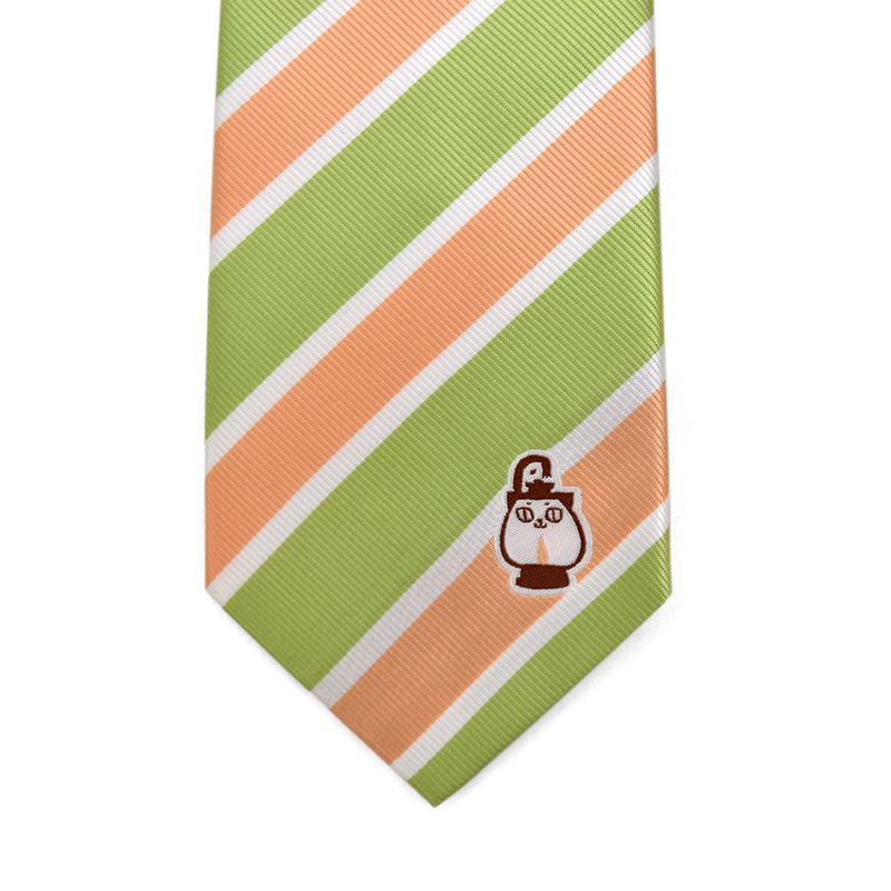 Yuru Camp Silk Necktie: Nadeshiko Design image 2