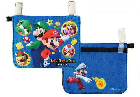 Super Mario Multi Wallet With Shoulder Strap MBS-726 image 1