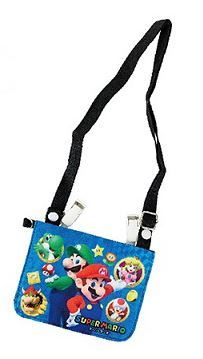Super Mario Multi Wallet With Shoulder Strap MBS-726