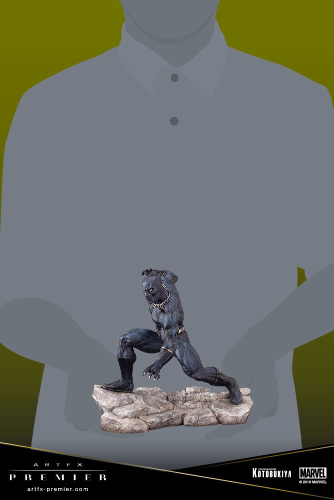 Artfx Premier Marvel Universe Avengers 1/10 Scale Pre-Painted Figure: Black Panther image 15