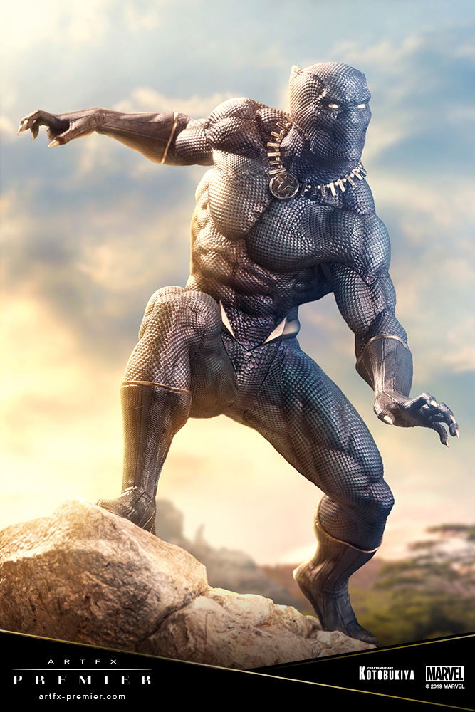 Artfx Premier Marvel Universe Avengers 1/10 Scale Pre-Painted Figure: Black Panther image 2