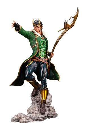 Artfx Premier Marvel Universe Avengers 1/10 Scale Pre-Painted Figure: Loki_